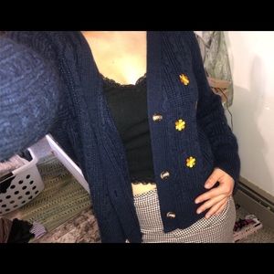 Handmade crochet cardigan!
